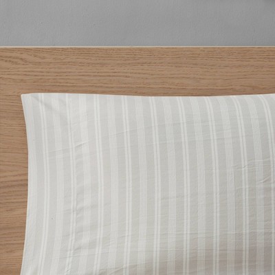 Navy Plaid Reversible Microfiber Queen Bed in a Bag Set