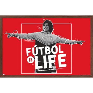 Trends International Ted Lasso - Futbol is Life Framed Wall Poster Prints - 1 of 4