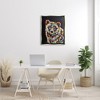 Stupell Industries Modern Bear Urban Strokes Black Framed Floater Canvas Wall Art - 2 of 4
