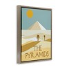Stupell Industries Egypt Pyramids Landmark, 21" x 17" - 3 of 4