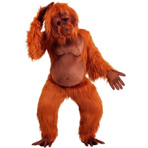 HalloweenCostumes.com Adult Orangutan Costume - 1 of 3