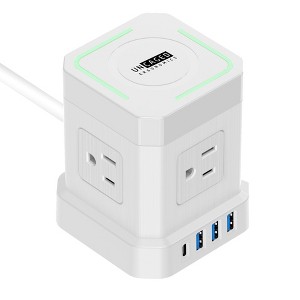 Wireless Charger Cube Power Strip - 1 of 4