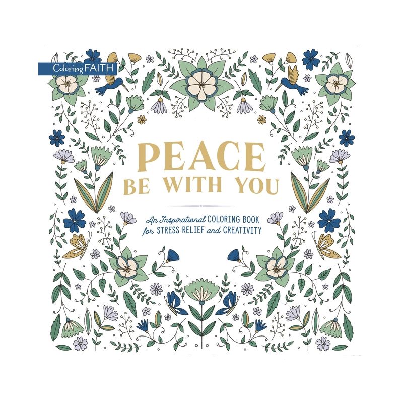 Peace Be with You - (Coloring Faith) by Zondervan (Paperback), 1 of 2