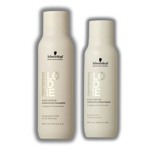 Schwarzkopf BlondMe Bond Repair Nourishing Shampoo - (10.1 oz) & Nourishing Conditioner - (8.45 oz) - DUO SET KIT - 1 of 3
