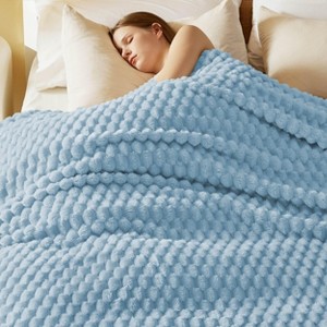 Bedsure Blanket for Bed - Super Soft, Cozy Blankets for Women, Cute Fleece - 1 of 4