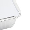 Juvale 50 Pack Disposable Aluminum Loaf Pans with Lids, 22oz Tins for Baking, Heating, Storing, 8.5 x 2.5 x 4.5 In - 3 of 4