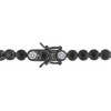 EVERLY JEWELRY | Sterling Silver 13 CT TGW Black & White Cubiz Zirconia Bracelet, 7 inch - 4 of 4