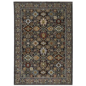 Arya Persian Panel Indoor Area Rug Blue - Captiv8e Designs - 1 of 4