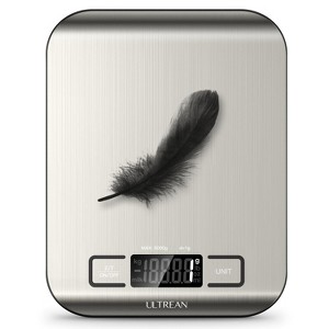 Ultrean Food Scale, Digital Kitchen Scale Weight Grams and Ounces for Baking Cooking and Meal Prep,11lb (Batteries Included) - 1 of 4