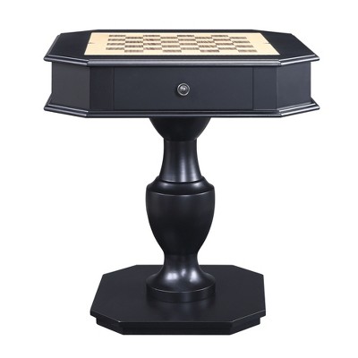 VYNXARIA Galini Black Finish Game Table