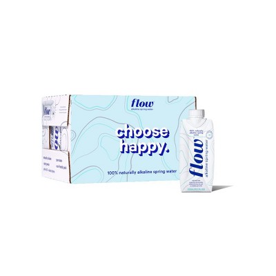 Flow Alkaline Spring Water | 24 pack of 330ml - Original