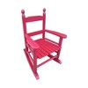Whisen Kids Rocking Chair, Sturdy Hardwood Design with Slatted Back, Safe & Comfortable, Easy to Assemble - 3 of 4