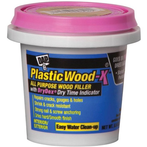 DAP Plastic Wood 4-oz Natural Wood Filler