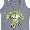 Women's - Disney - Ufo Out Of This World Graphic Racerback Tank - 2 of 4
