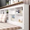 Donco Kids FULL BOOKCASE DAYBED WHITE - 2 of 4
