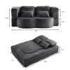 VASIP  Queen Size Foldable Sofa Bed, Plush Futon Sofa , Supportive High-Density Foam,  Convertible Sleeper Sofa,for Guest Room, Living Room - 3 of 4