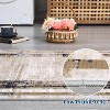 Washable Area Rug – Modern Minimalist Distressed Non-Slip Low Pile Stain-Resistant Floor Carpet for Living Room, Bedroom, Dining - 4 of 4