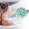 Unique Bargains Bath Shower Loofah Body Sponge 6.10"x5.91"x1.85" Green 1 Pc - 2 of 4