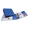 Avery Heavy-Duty Non-View Binder with DuraHinge and Locking One Touch EZD Rings, 3 Rings, 3" Capacity, 11 x 8.5, Blue - 4 of 4