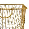 Iron Storage Cart Gold - Olivia & May - 3 of 4
