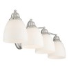 Livex Lighting Somerville 4 - Light Vanity in  Brushed Nickel - 2 of 4