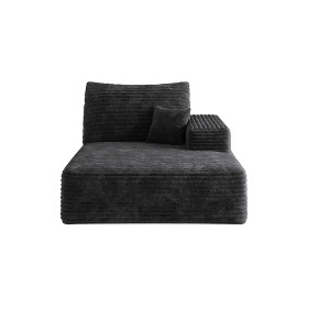 MAYEERTY Sofa with Armrest - Corduroy, Armrest Design, Comfort Seat, No Assembly, for Living Room/Bedroom - 1 of 4