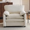 KTMBDW Accent Chairs for Living Room Chairs Reading Chair Mid Century Modern Chair Soft Chenille Sofa Chair Upholstered Arm Chair - 2 of 4