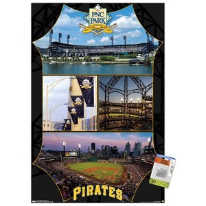 Trends International MLB Pittsburgh Pirates - PNC Park Unframed Wall Poster Prints - 1 of 4