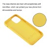 Reiko Apple iPhone 11 Pro Max Wheat Bran Material Silicone Phone Case in Yellow - 3 of 4