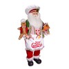 Kurt S. Adler 40“ Christmas Chef Gingerbread Santa - 2 of 4