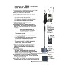 Tram® 50-Watt Pretuned Dual-Band 144 MHz to 148 MHz VHF/440 MHz to 450 MHz UHF Amateur Radio Antenna Kit with Glass Mount and Cable in Black - 3 of 4