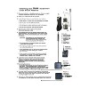 Tram® 50-Watt Pretuned Dual-Band 144 MHz to 148 MHz VHF/440 MHz to 450 MHz UHF Amateur Radio Antenna Kit with Glass Mount and Cable in Black - image 3 of 4