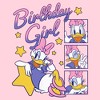 Junior's Mickey & Friends Daisy Duck Birthday Star Girl T-Shirt - 2 of 4