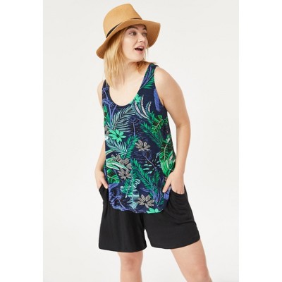 ellos Plus Size A-Line Tank