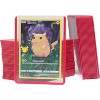 Monster Top Loaders for Trading Cards - 50, 3x4" Clear Hard Plastic Protector w Red Border- Compatible w Yugioh, Sports & More - 3 of 4