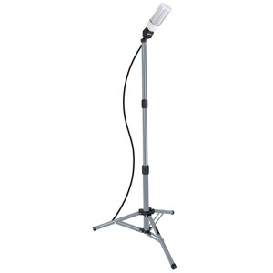 Prime Wire and Cable 5,000-Lumen 50-Watt 360°-COB-LED Tripod-Mounted Portable Work Light with 5-Ft. Cord in White - 1 of 4