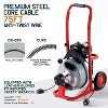 AMERLIFE Electric Drain Cleaner Machine with Auto-Feed & 10 Cutters, Sewer Snake Auger - 4 of 4
