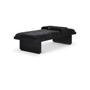 Meridian Furniture,Arlington Chenille Fabric Bench - 1 of 4