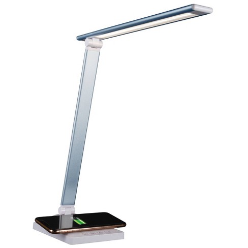 OttLite - Power Up LED Desk Lamp with Wireless Charging