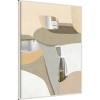 32"x42" La Dolce Vita by Roberto Moro: Hand-Stretched, Modern Abstract - Amanti Art - 2 of 4
