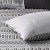 Gracie Mills Donny Farmhouse Geometric Striped Cotton Jacquard Duvet Set - King/California King - image 4 of 4