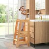 Kids Kitchen Step Stool Kids Standing Tower with Safety Rails Nature - 4 of 4
