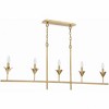Crystorama Lighting Broche 5 - Light Chandelier in  Antique Gold - 3 of 4