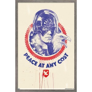 Trends International DC Comics TV Peacemaker - Peace at Any Cost Framed Wall Poster Prints - 1 of 4