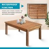 BestMassage 4-Piece Patio Bistro Set Outdoor Patio Furniture for Backyard Garden - 4 of 4