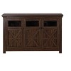 Arina 3-Door Storage Bar Cabinet, Buffet Sideboard Cabinet for Bedroom and Living Room, TV Stand Up to 60'', Indoor Furniture - The Pop Home - 3 of 4