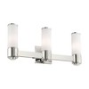 Livex Lighting Weston 3 - Light Vanity in  Polished Nickel - 4 of 4