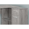Monarch Specialties Computer Desk Home Office Corner Storage Drawers 46InchL L Shape Work Laptop Laminate Grey Contemporary Modern - 3 of 4
