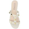 Journee Collection Womens Kendall Tru Comfort Foam Studded Slide Sandal - image 4 of 4