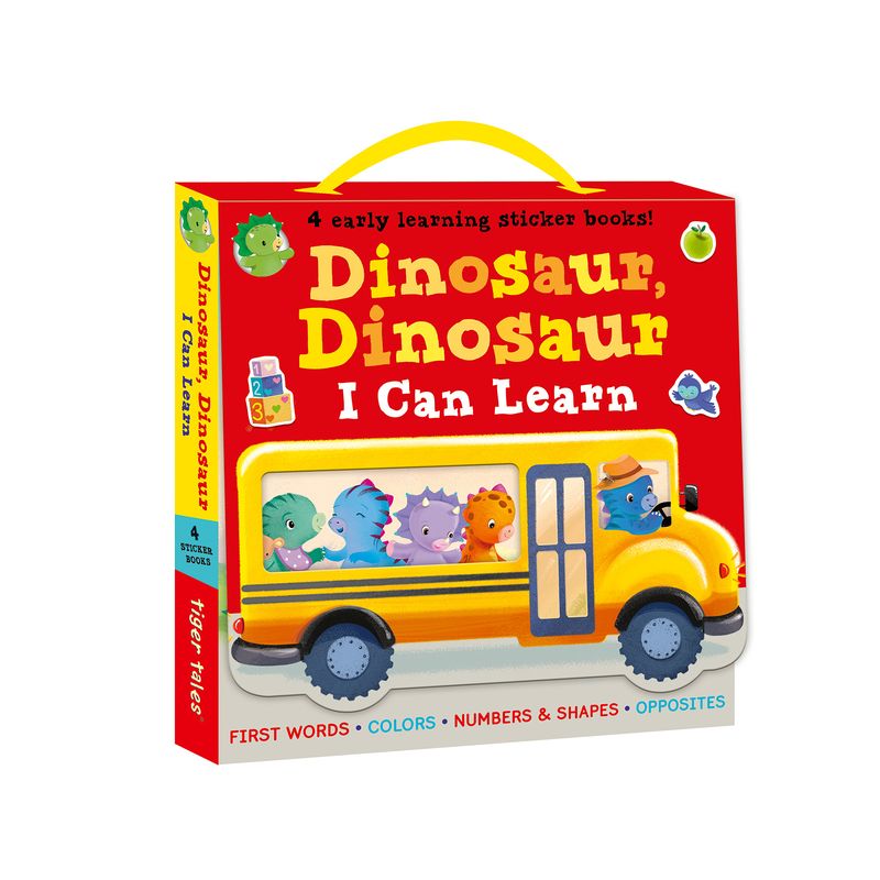 Dinosaur, Dinosaur I Can Learn 4-Book Boxed Set with Stickers - by  Villetta Craven (Mixed Media Product), 1 of 2
